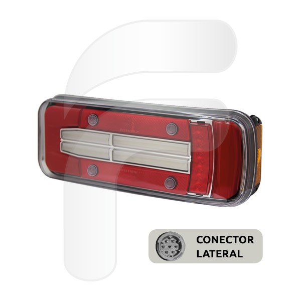 PILOTO TRASERO UNIVERSAL LED DERECHO GLOWING 24V